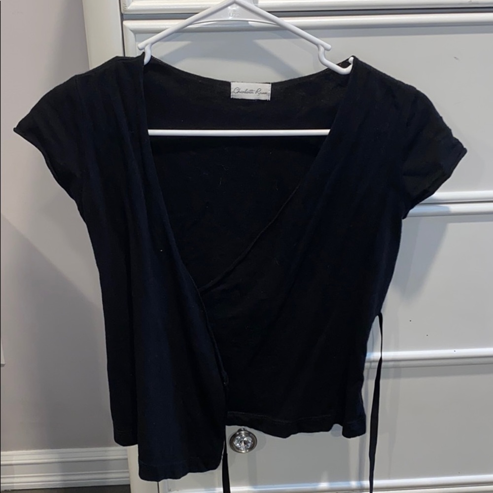 CUTE WRAP TSHIRT